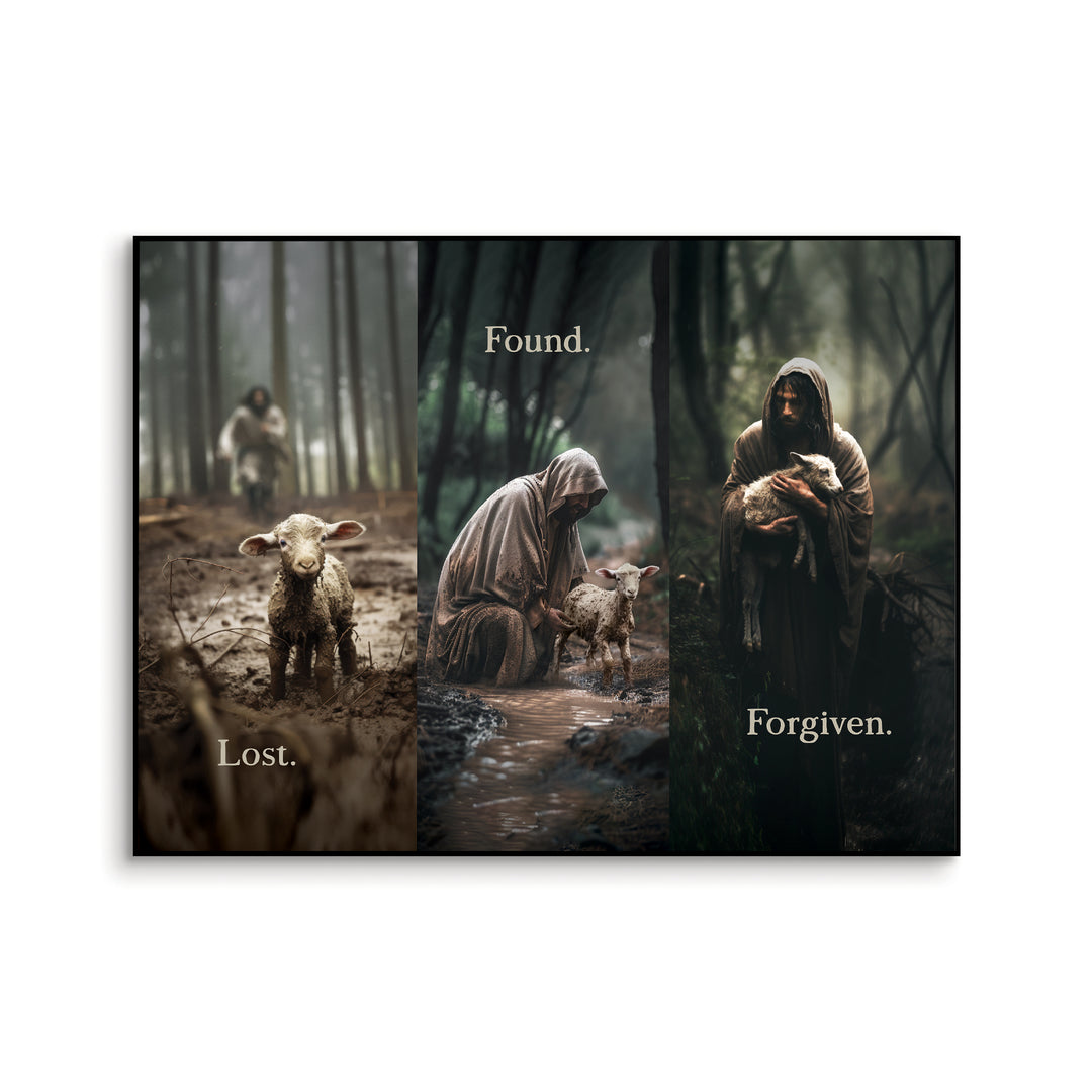 Lost Found Forgiven Printed Art