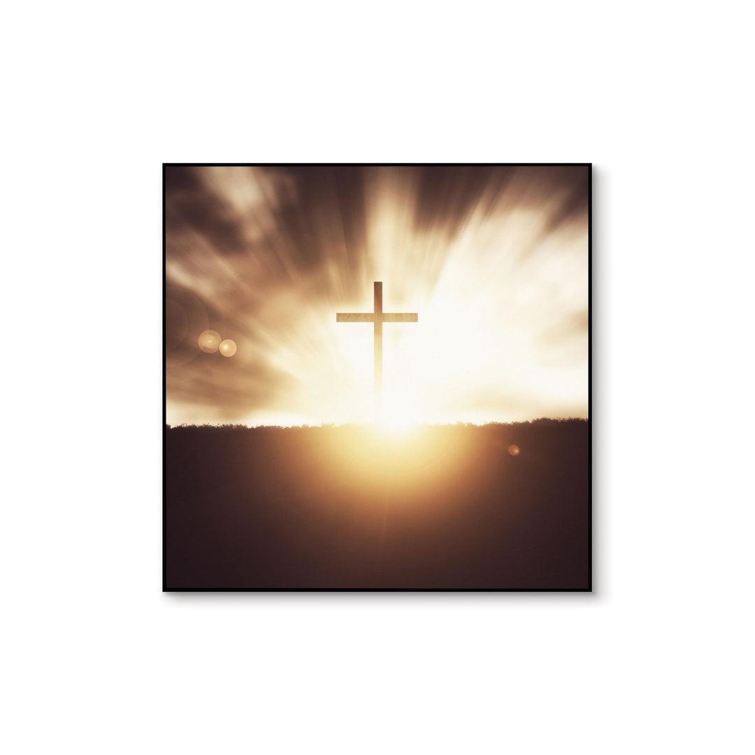 Sunset Cross Printed Art