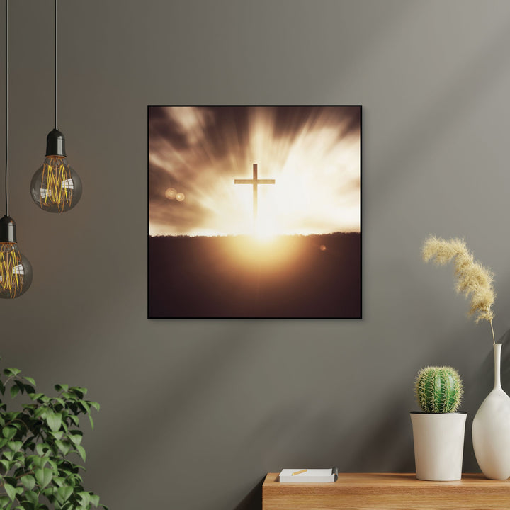 Sunset Cross Printed Art