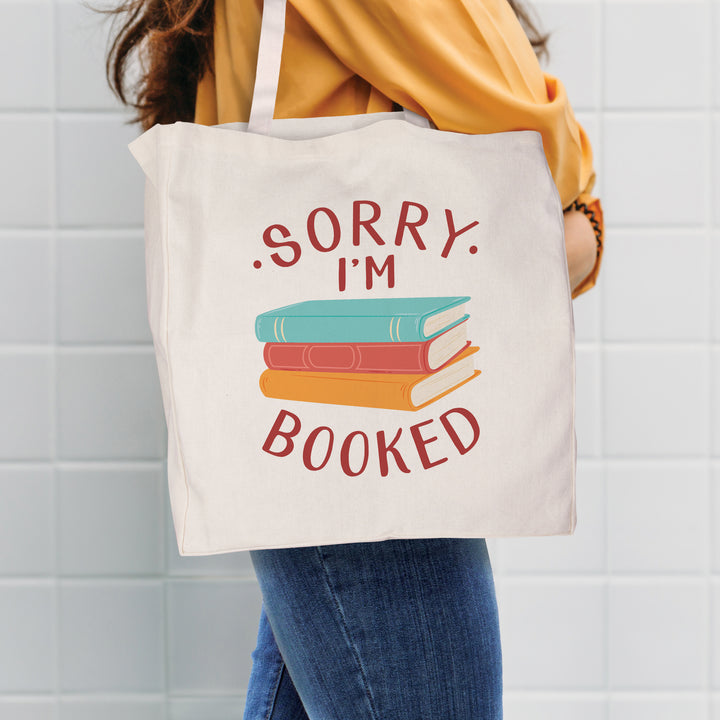 Sorry I'm Booked Tote Bag