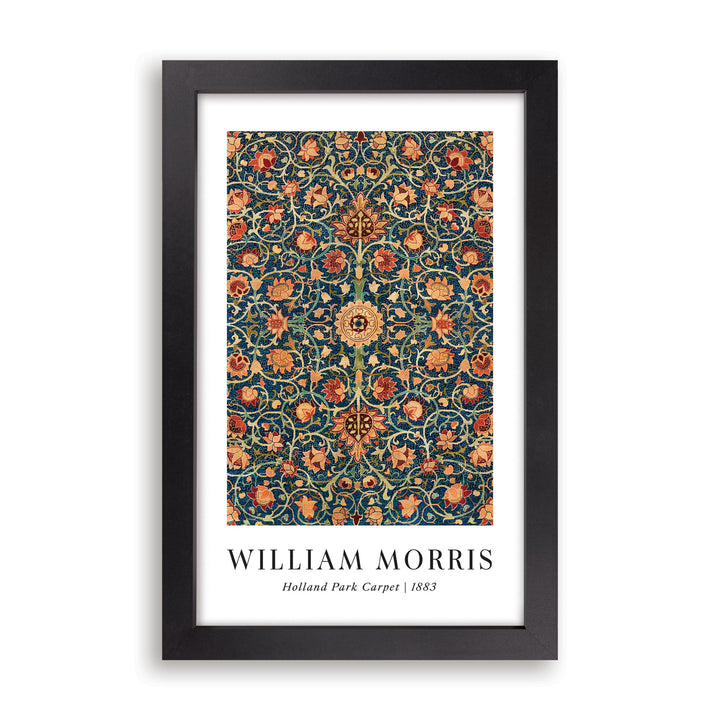 William Morris Holland Park Carpet 1883 Framed Art