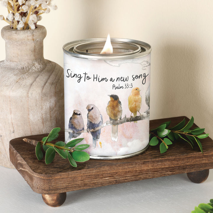 **Sing To Him A New Song Candle