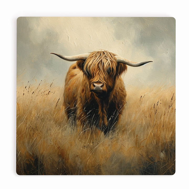 Highland Cow Coaster