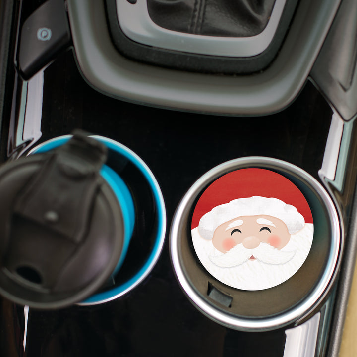 Santa Car Coaster