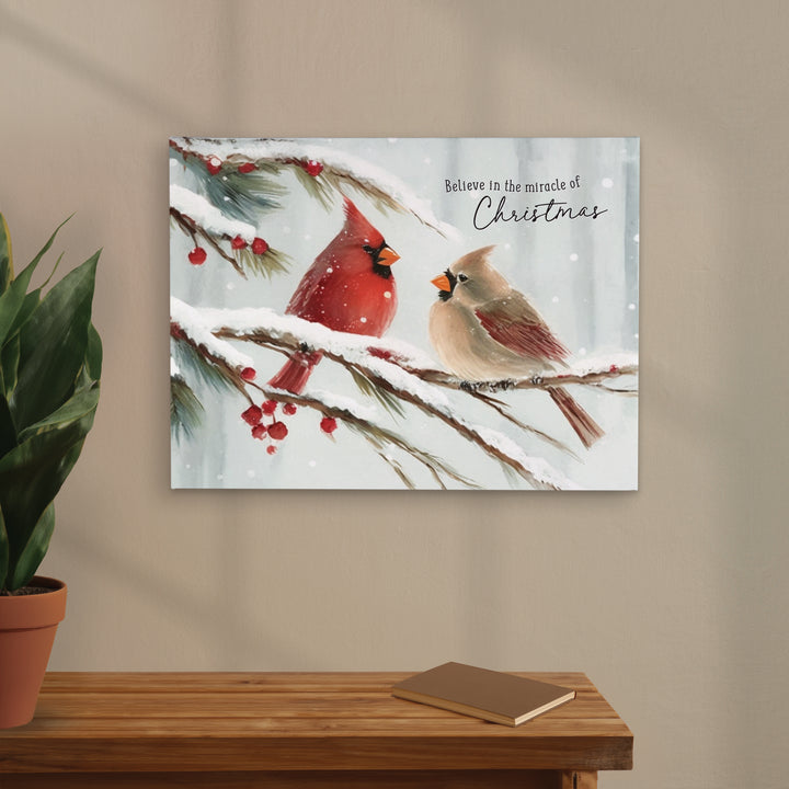 Believe In The Miracle Of Christmas Canvas