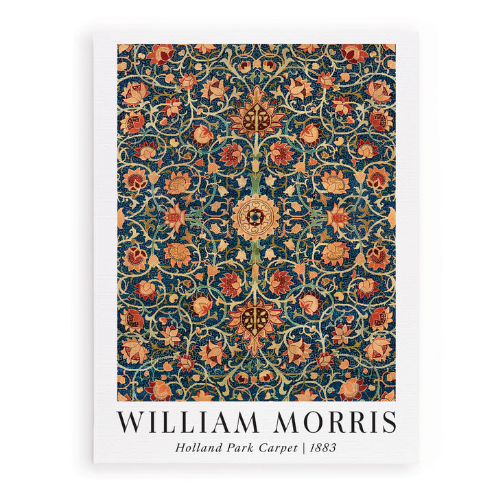 William Morris Holland Park Carpet 1883 Canvas Art