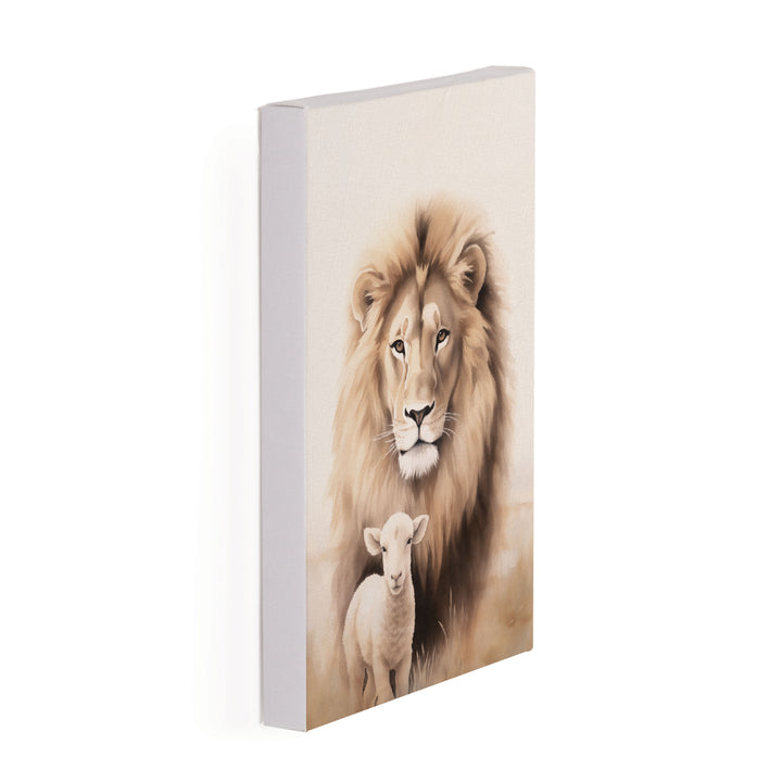 Lion & Lamb Canvas