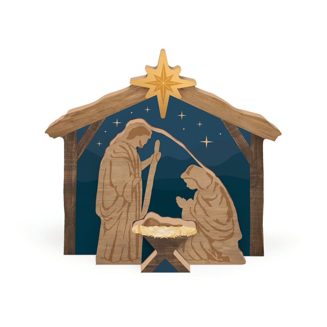 Nativity Nested Shape Décor