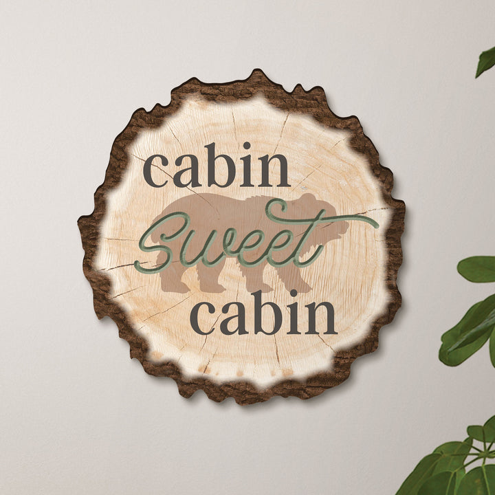 **Cabin Sweet Cabin Barky Sign