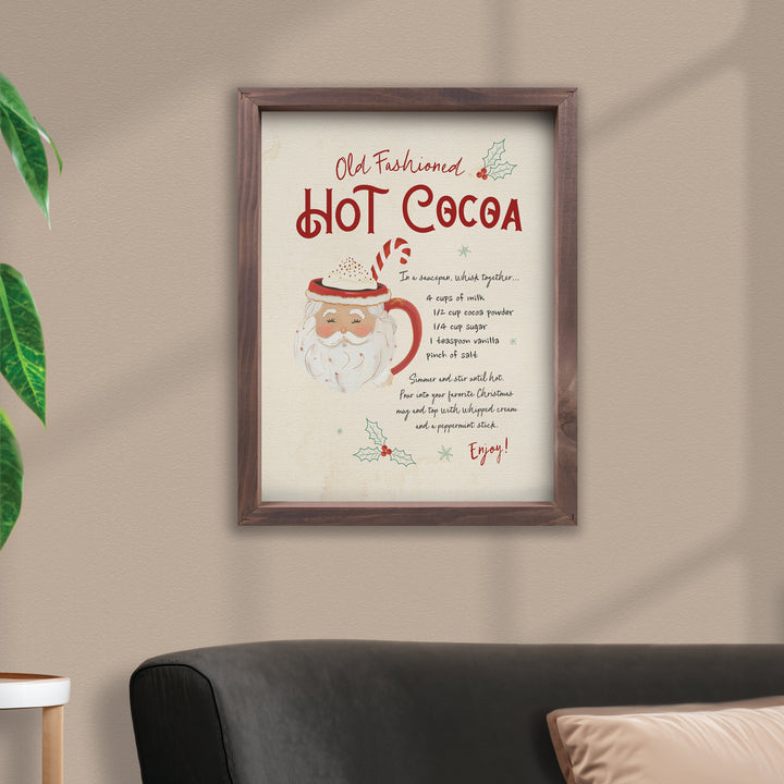 Old Fashioned Hot Cocoa Framed Art