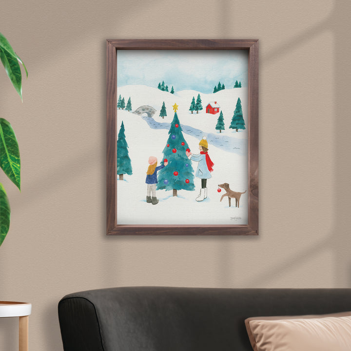 Christmas Tree Framed Art