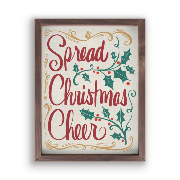 Spread Christmas Cheer Framed Art