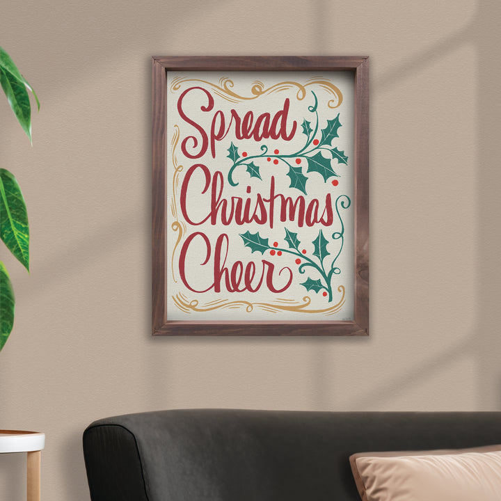 Spread Christmas Cheer Framed Art