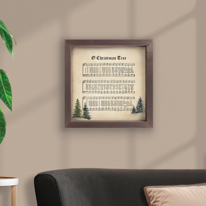 O Christmas Tree Framed Art