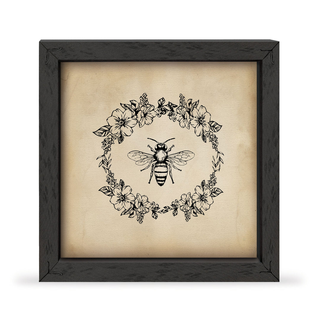 Bee Framed Linen