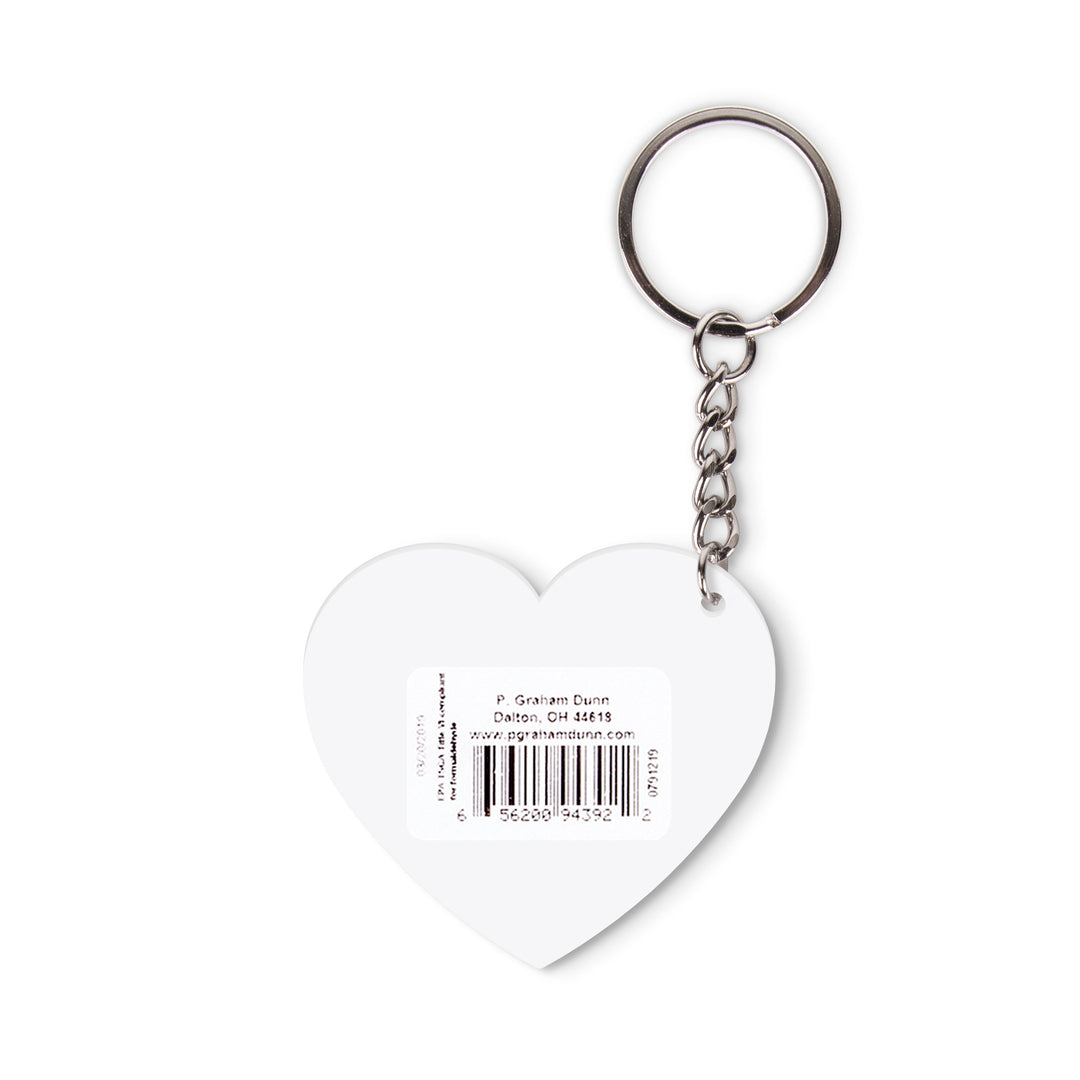 Follow Your Heart Key Chain