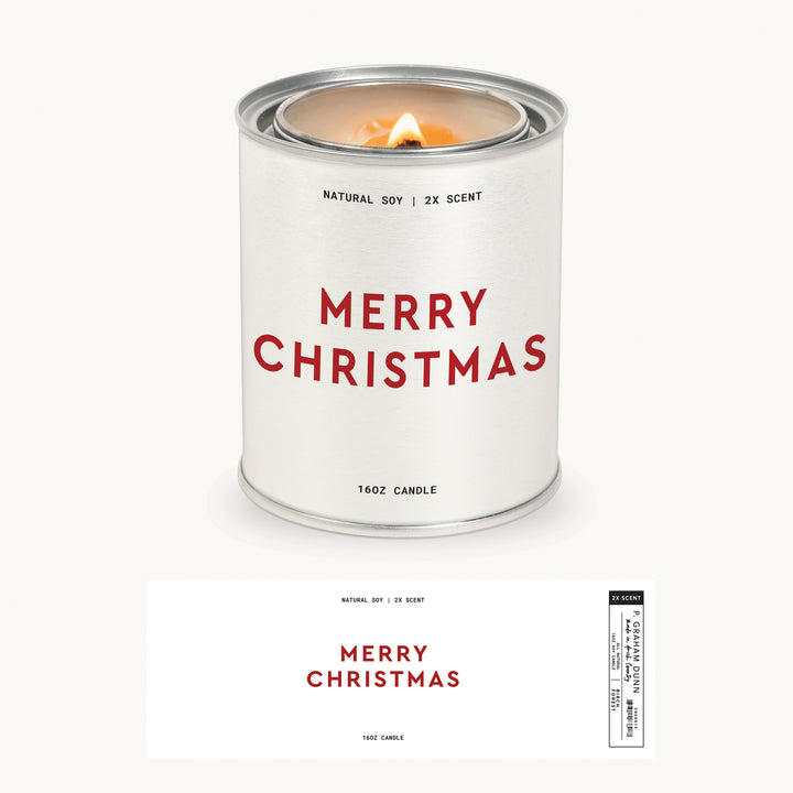 *Merry Christmas Candle