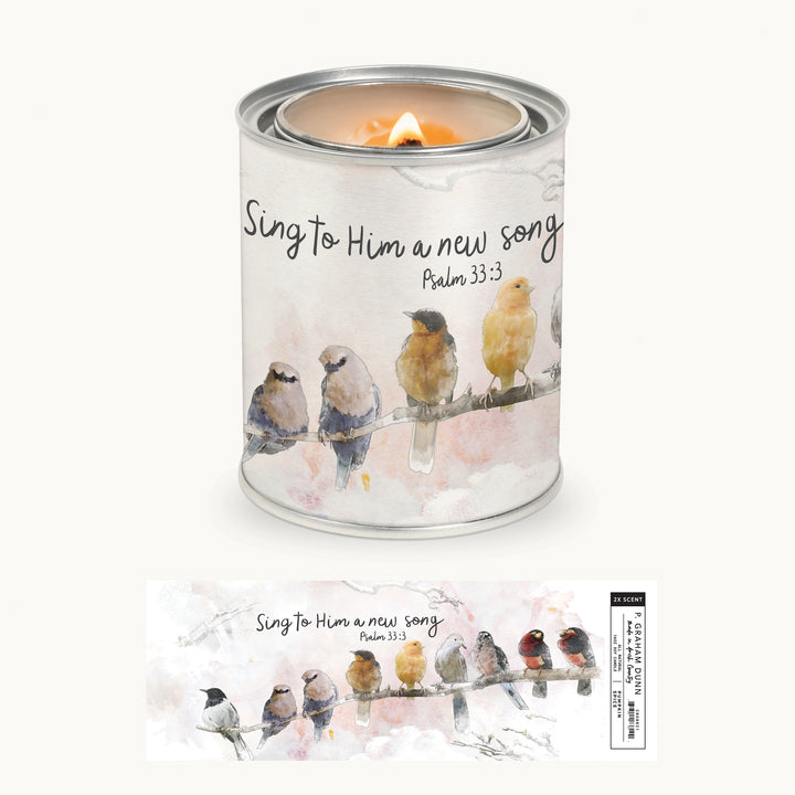 **Sing To Him A New Song Candle