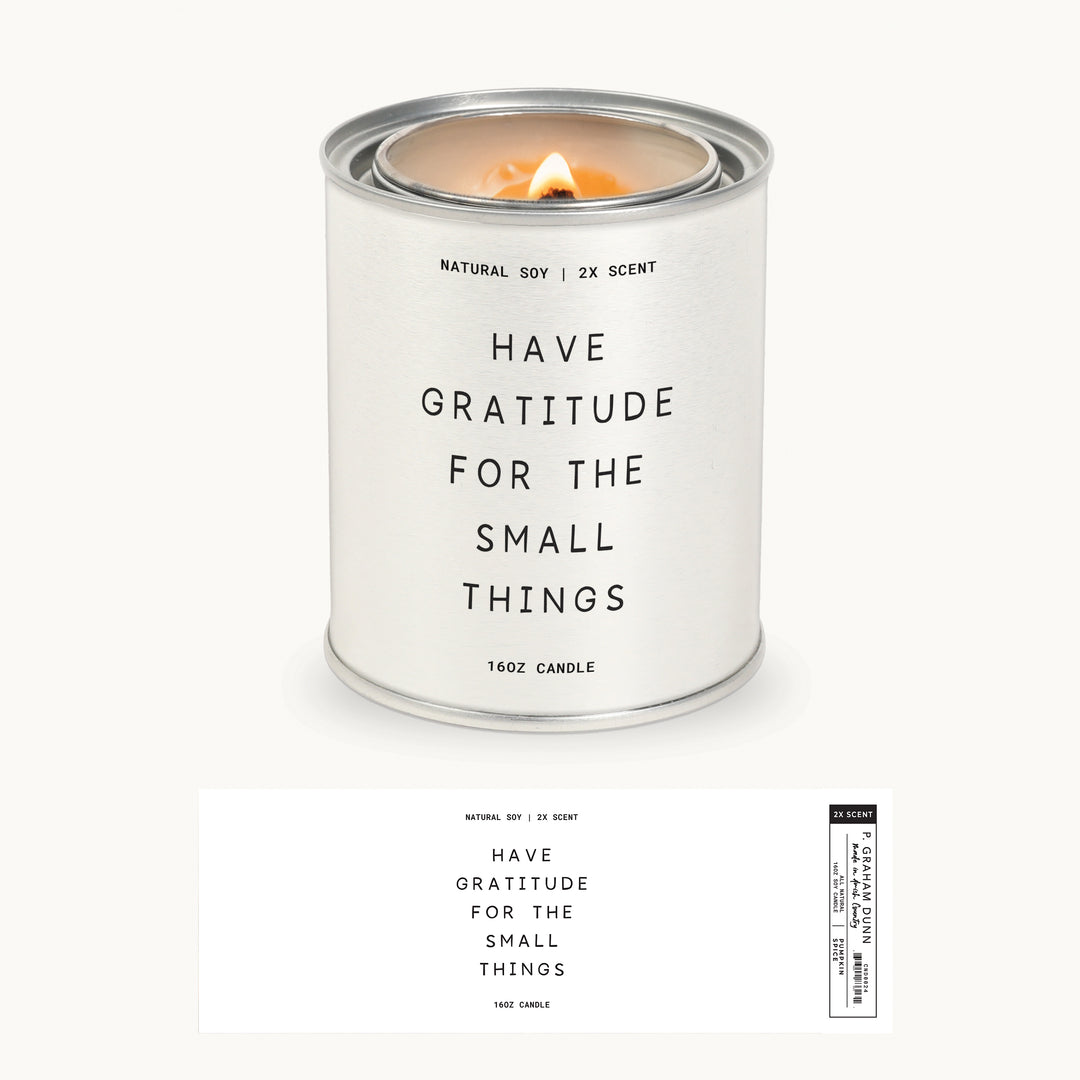 **Have Gratitude For The Small Things Candle