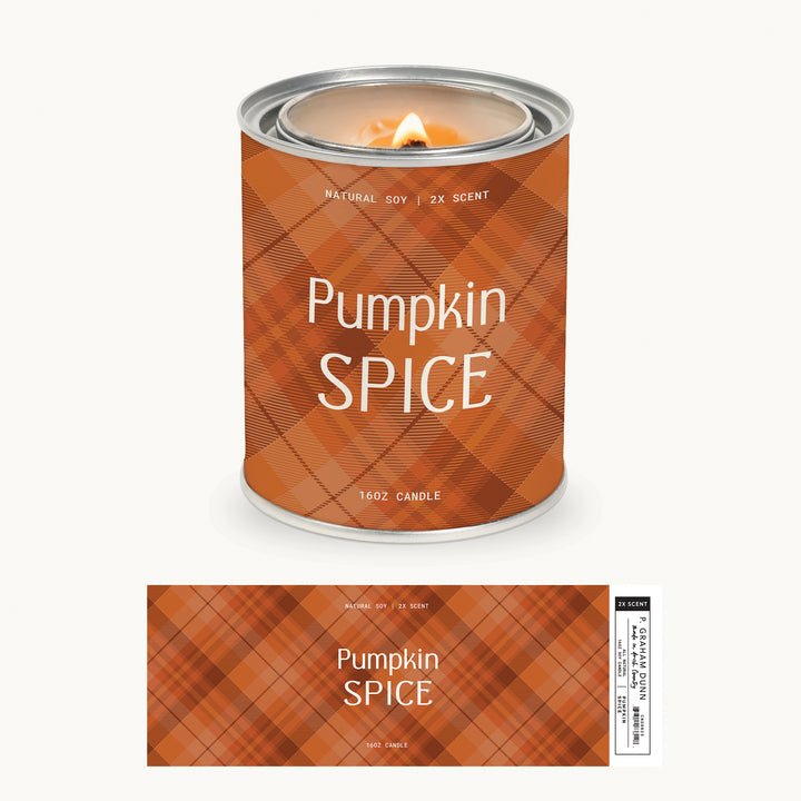 **Pumpkin Spice Candle