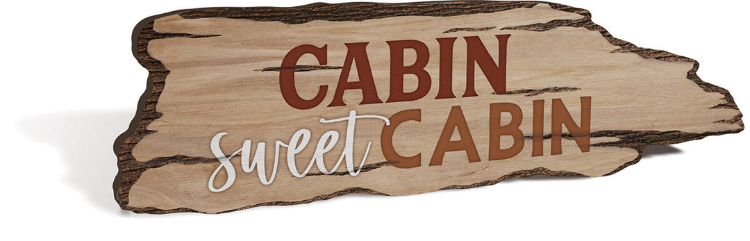 **Cabin Sweet Cabin Barky Sign