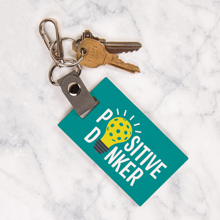 Postive Dinker Key Chain