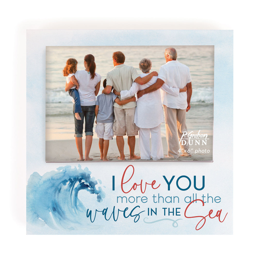 **I Love You More Than All The Waves In The Sea Photo Frame (4x6 Photo)