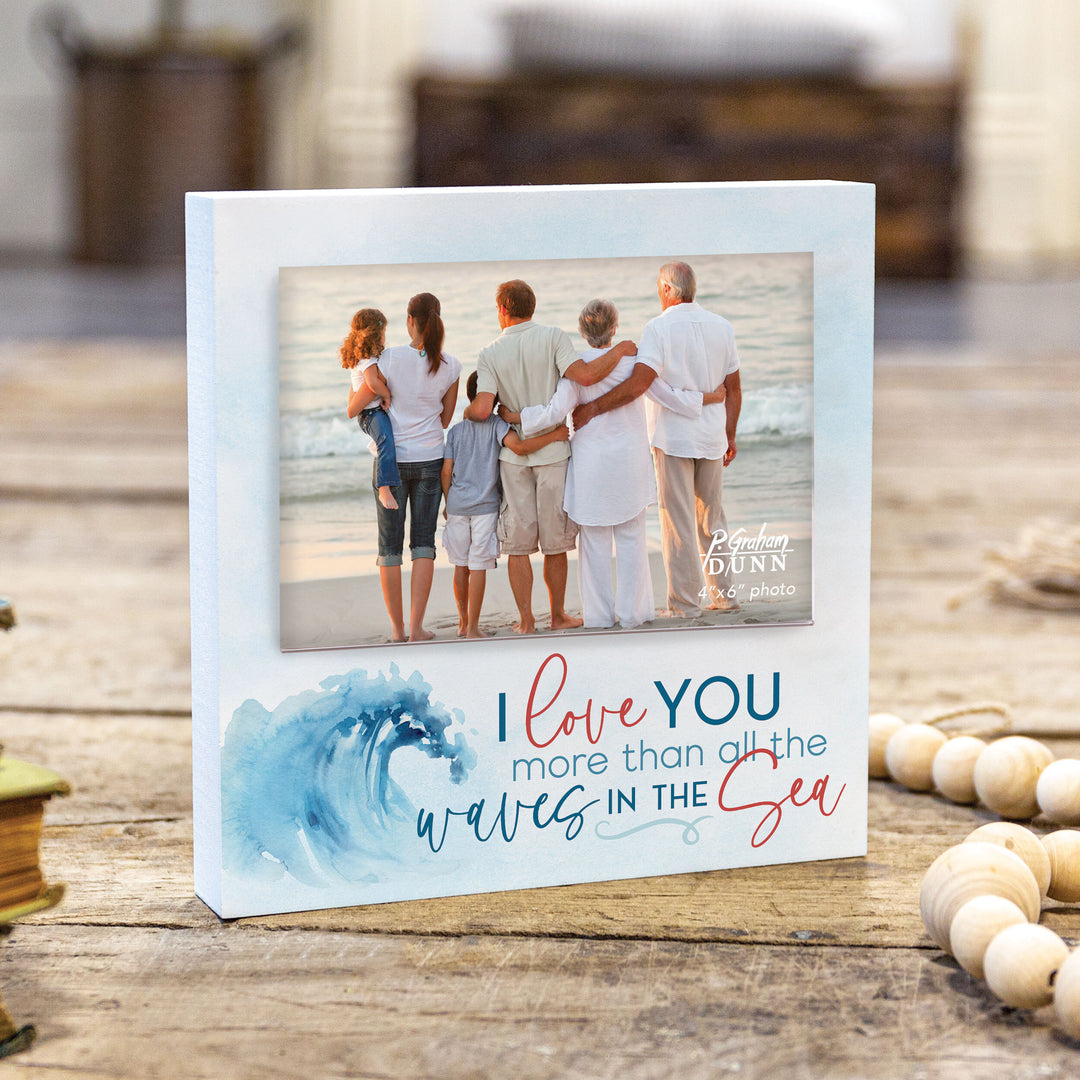 **I Love You More Than All The Waves In The Sea Photo Frame (4x6 Photo)