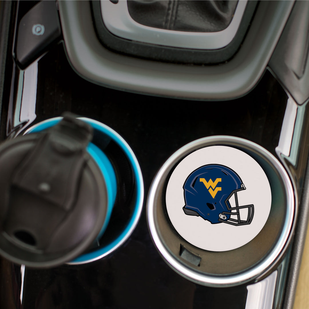 Helmet - West Virginia University Car Coaster