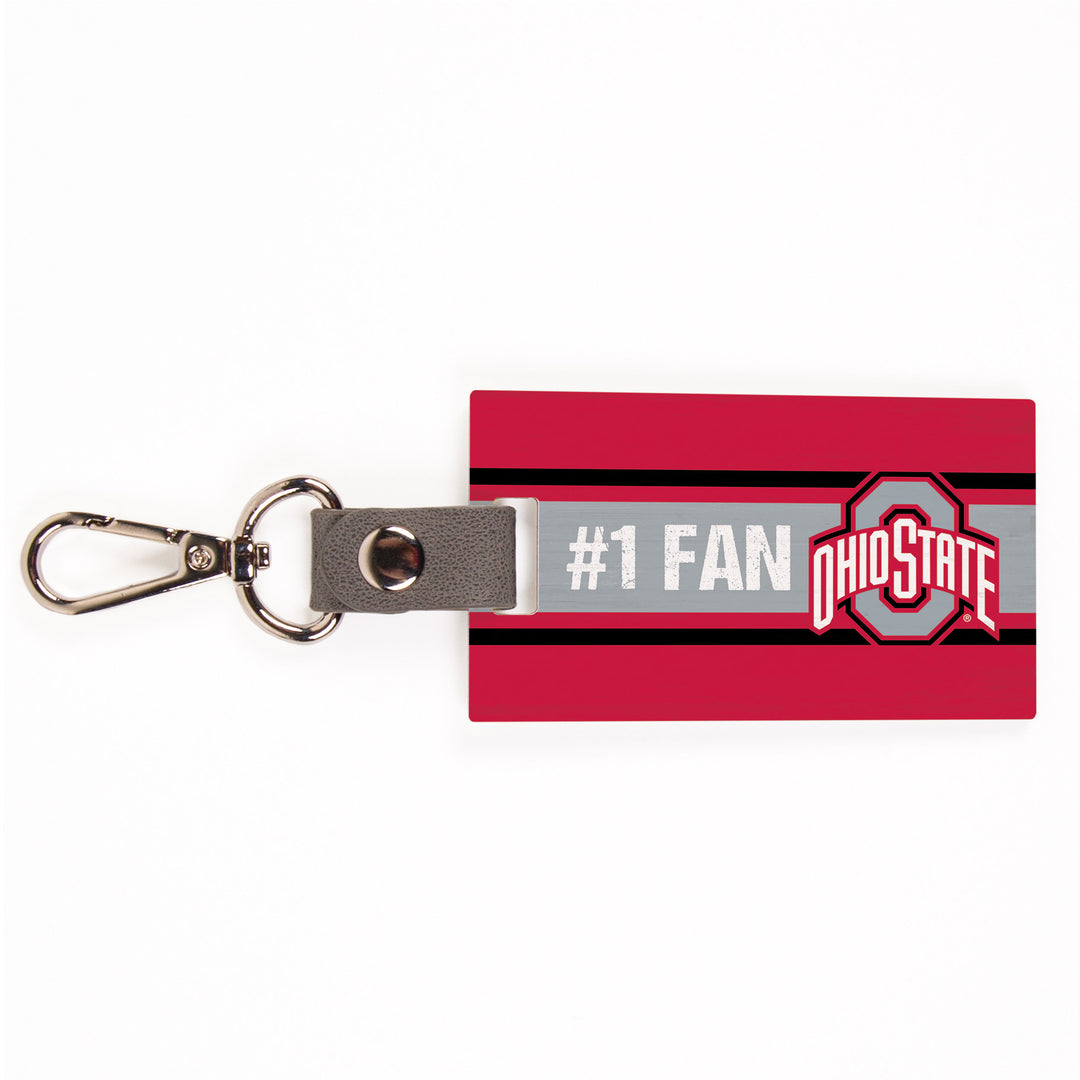 *#1 Fan - The Ohio State University Bag Tag