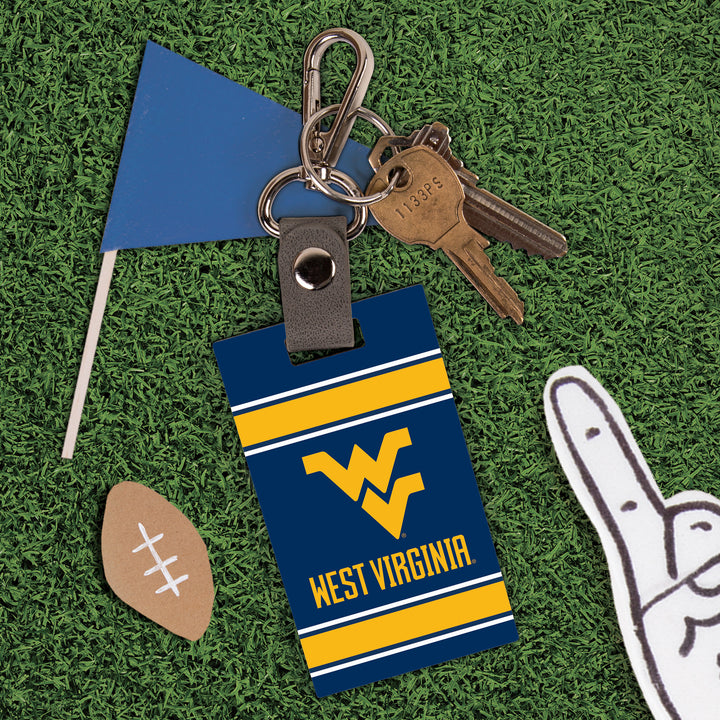 Team Logo - West Virginia University Bag Tag